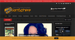 Desktop Screenshot of jamsphere.com