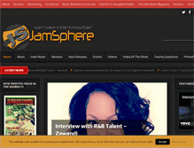 Tablet Screenshot of jamsphere.com